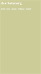Mobile Screenshot of deathstar.org