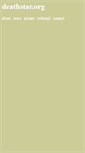 Mobile Screenshot of maniac.deathstar.org